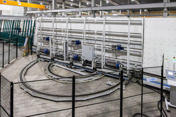 NBS and Forel: automation and large-format glass in the East Japan factory